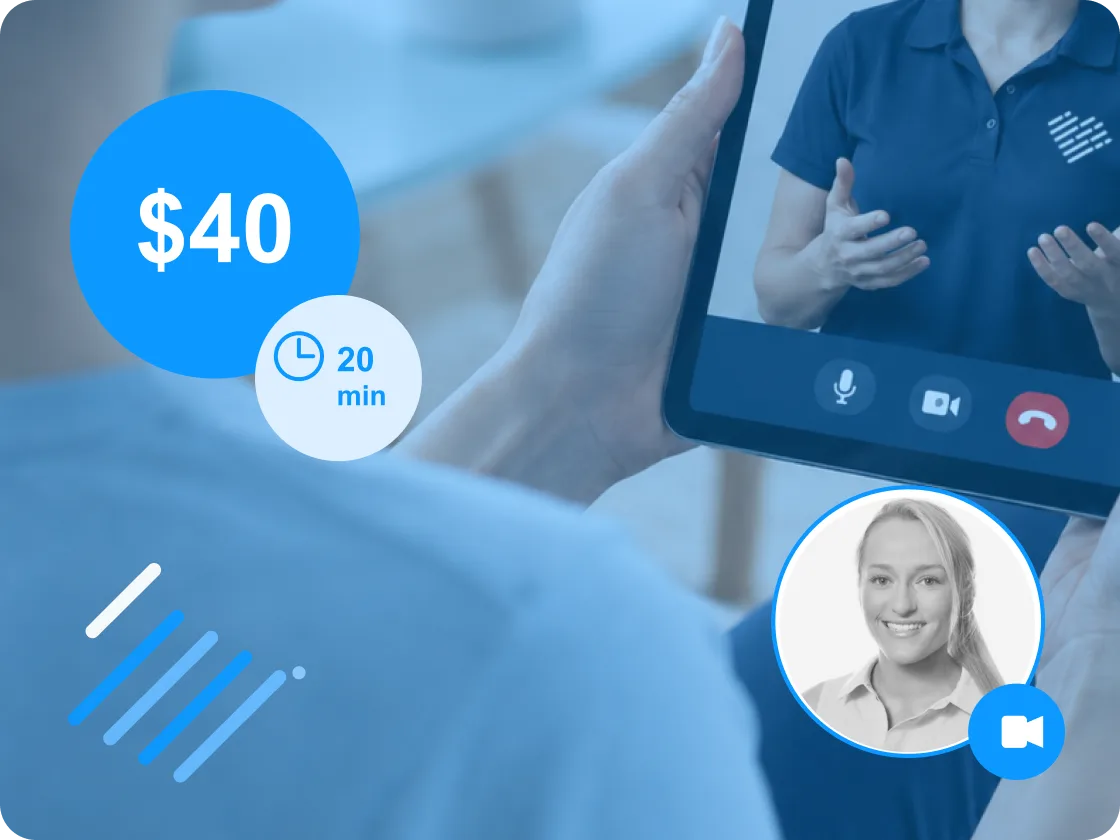 Rapid Physio — $40, 20-minute video consult