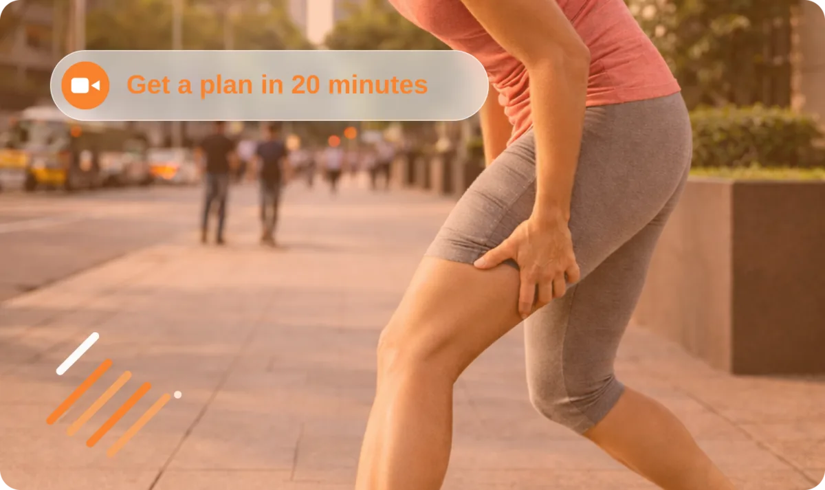 Sports injury? Get a plan in 20 minutes with a video physio consult